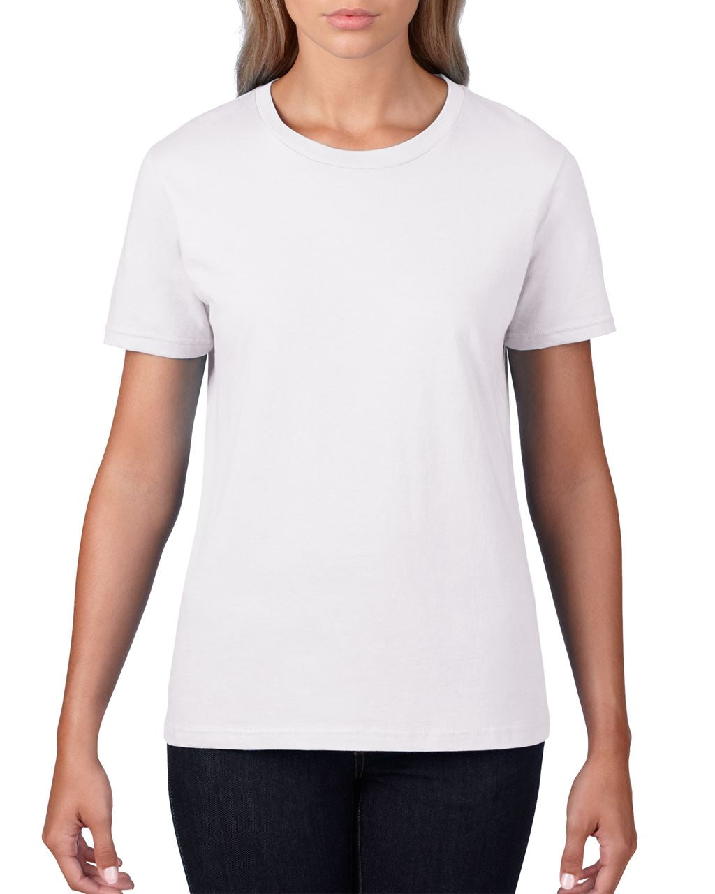 PREMIUM COTTON ® LADIES' T-SHIRT - White - Main
