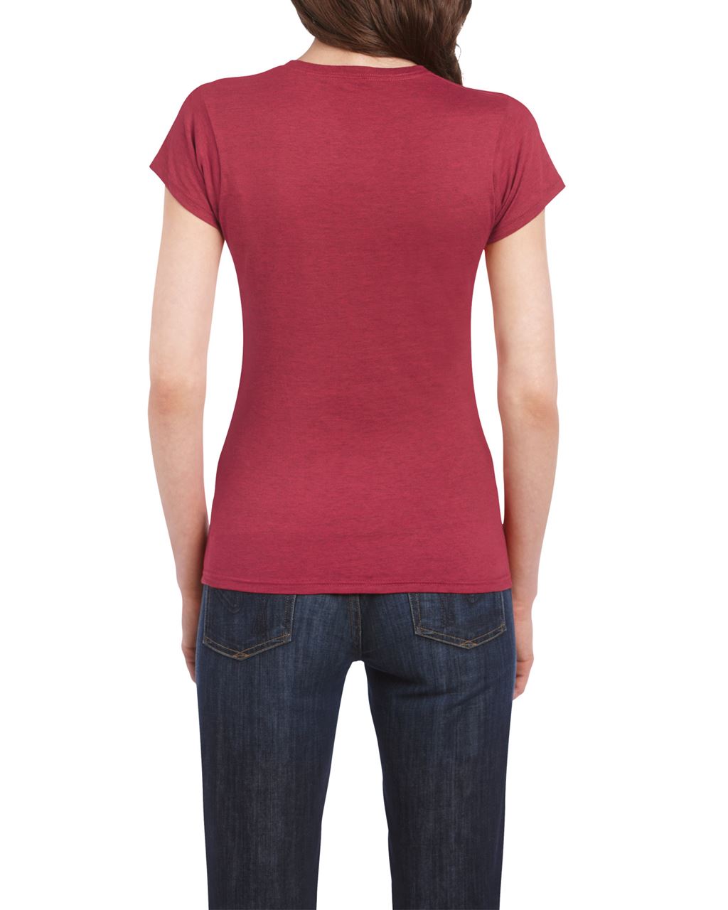 SOFTSTYLE ® LADIES' T-SHIRT - Antique Cherry Red - Additional