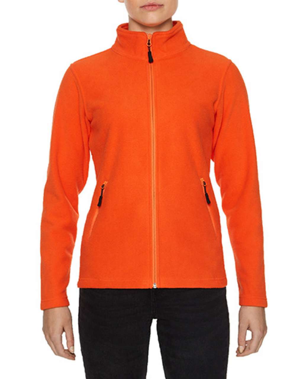 HAMMER LADIES MICRO-FLEECE JACKET - Orange - colorimageurl