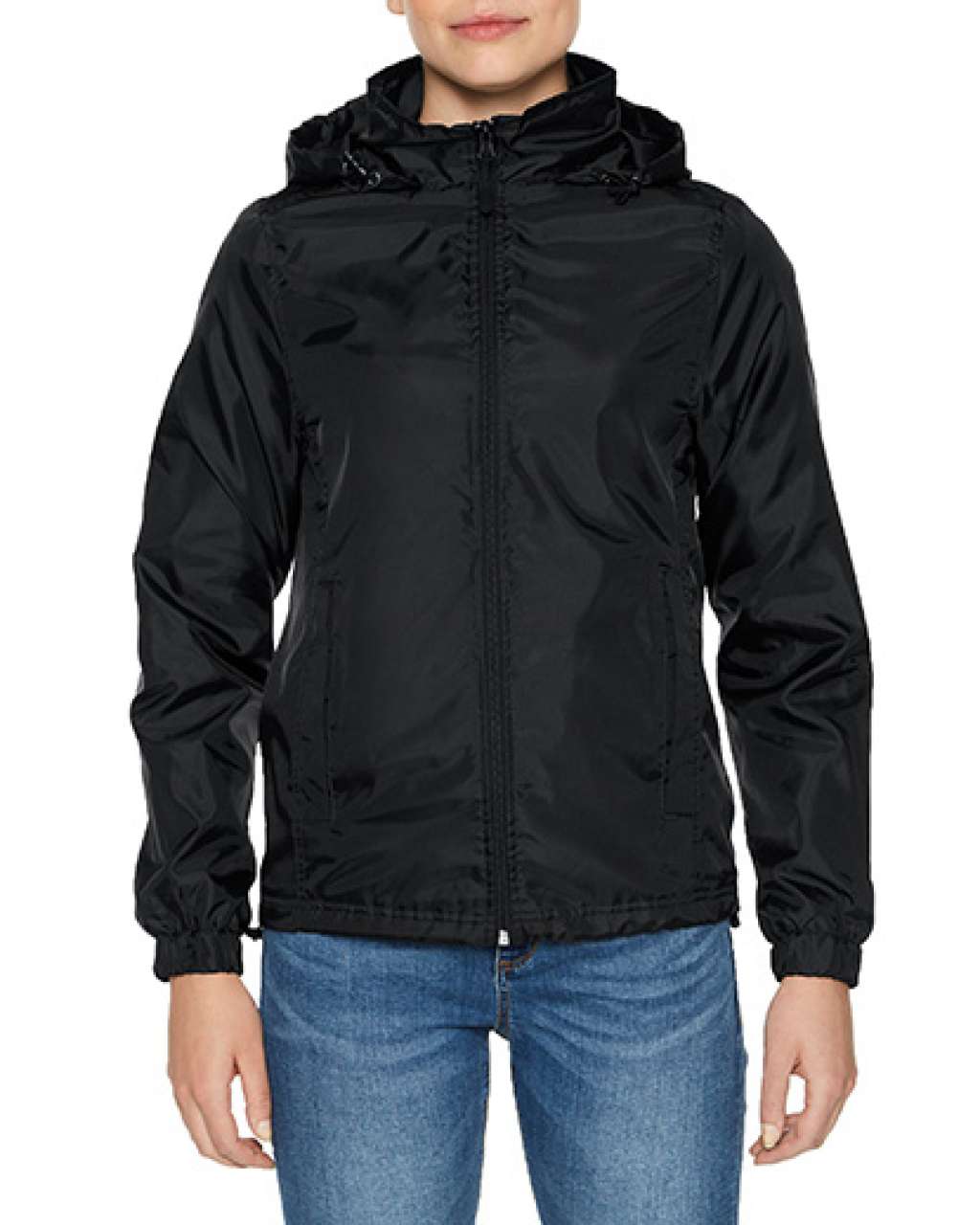HAMMER LADIES WINDWEAR JACKET - Black - colorimageurl