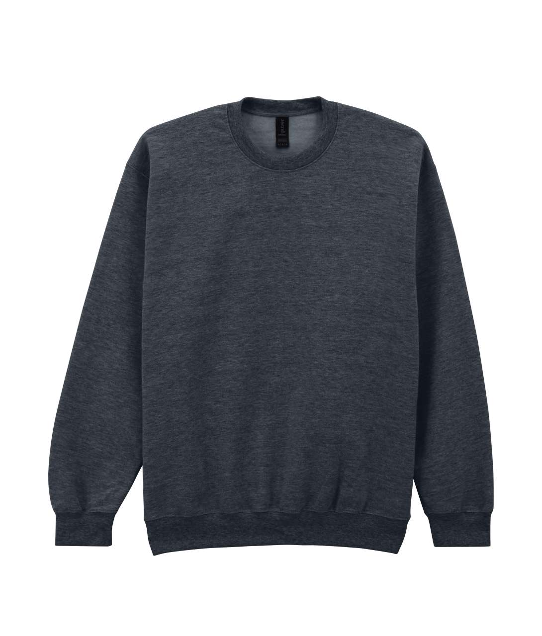 SOFTSTYLE® MIDWEIGHT FLEECE ADULT CREWNECK - Dark Heather - colorimageurl
