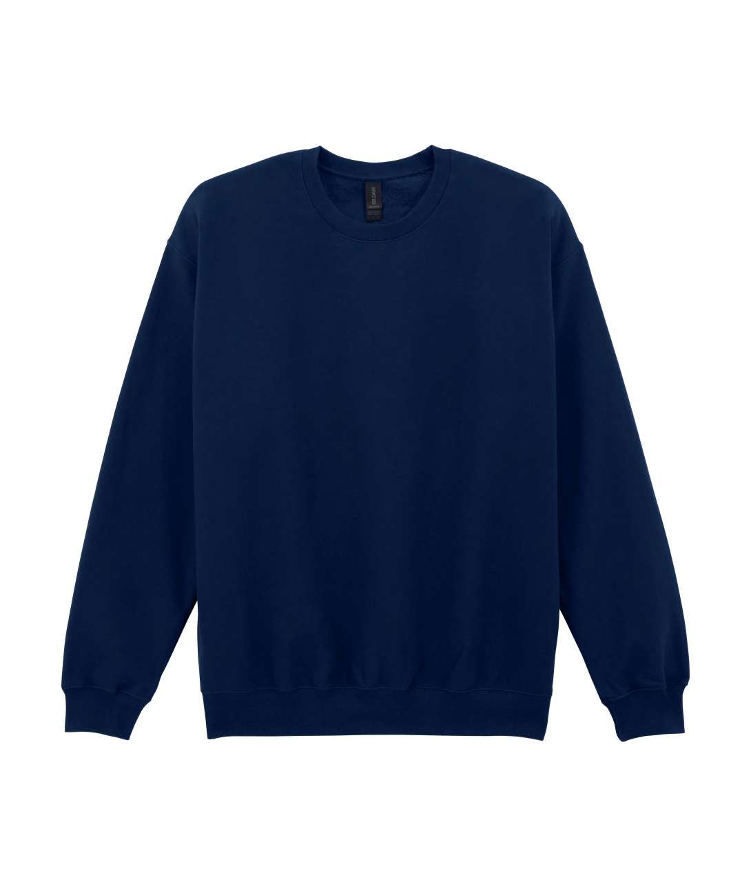 SOFTSTYLE® MIDWEIGHT FLEECE ADULT CREWNECK - Navy - colorimageurl