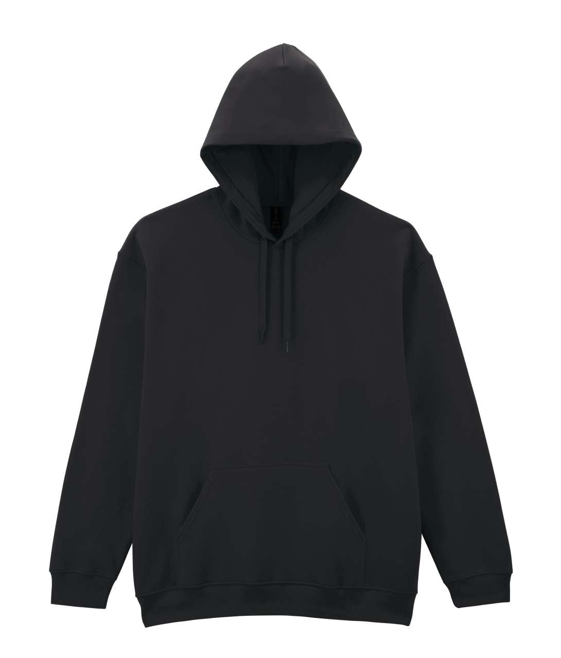 SOFTSTYLE® MIDWEIGHT FLEECE ADULT HOODIE - Black - colorimageurl