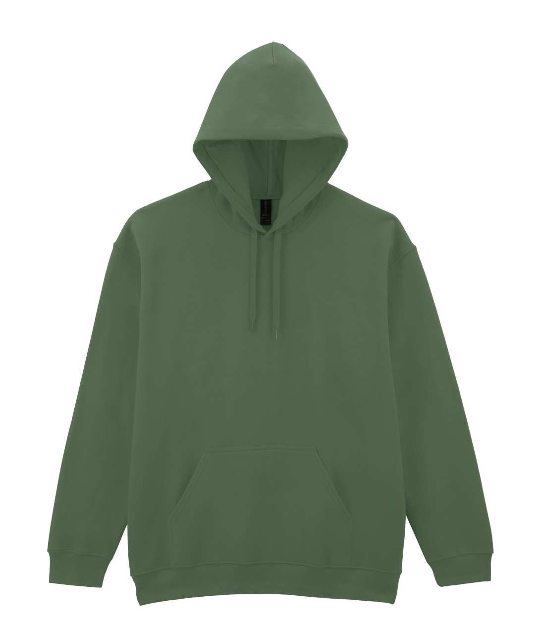SOFTSTYLE® MIDWEIGHT FLEECE ADULT HOODIE - Military Green - colorimageurl
