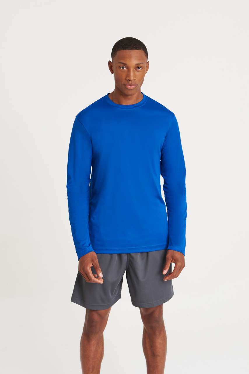 LONG SLEEVE COOL T - Electric Green - modelimageurl