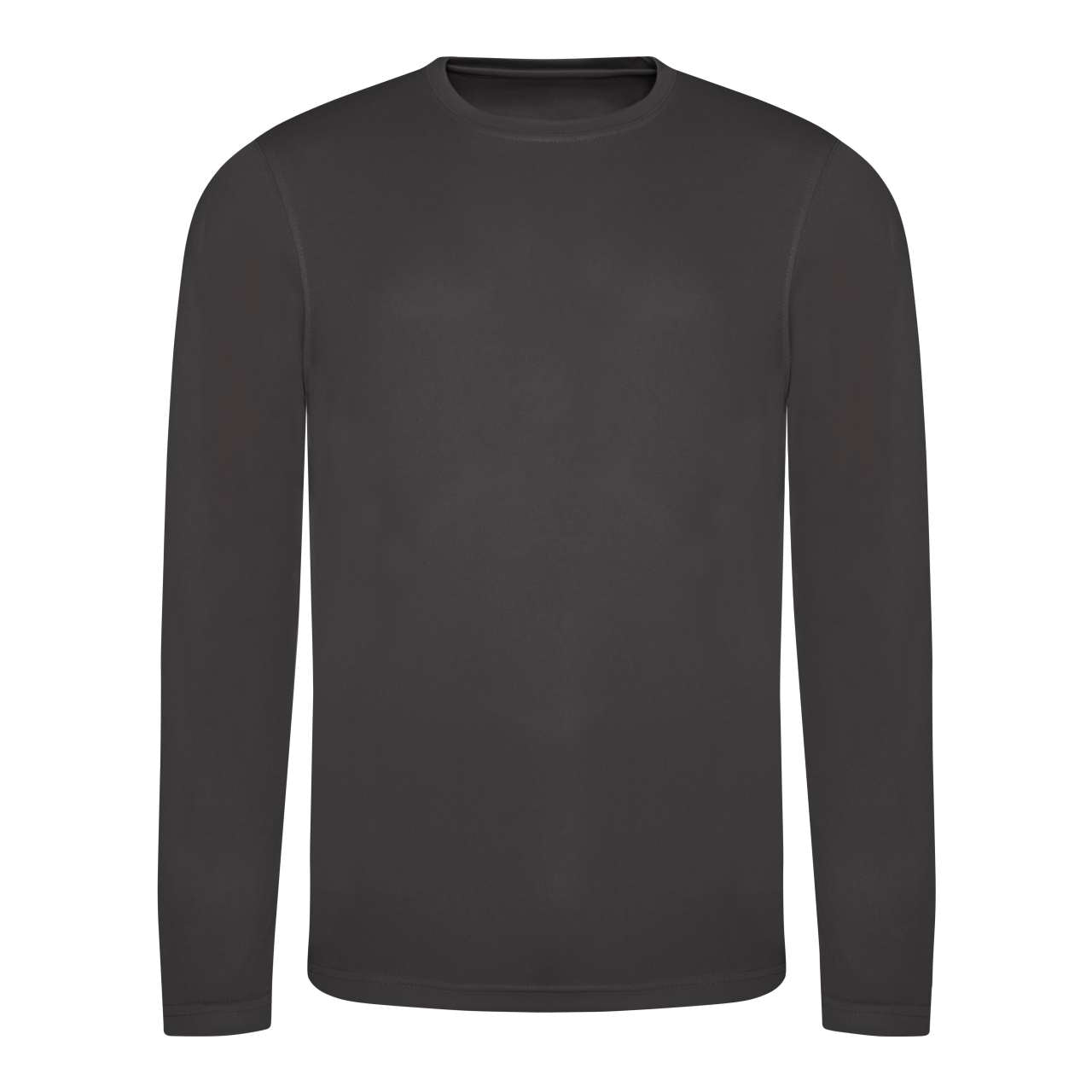 LONG SLEEVE COOL T - Charcoal - colorimageurl