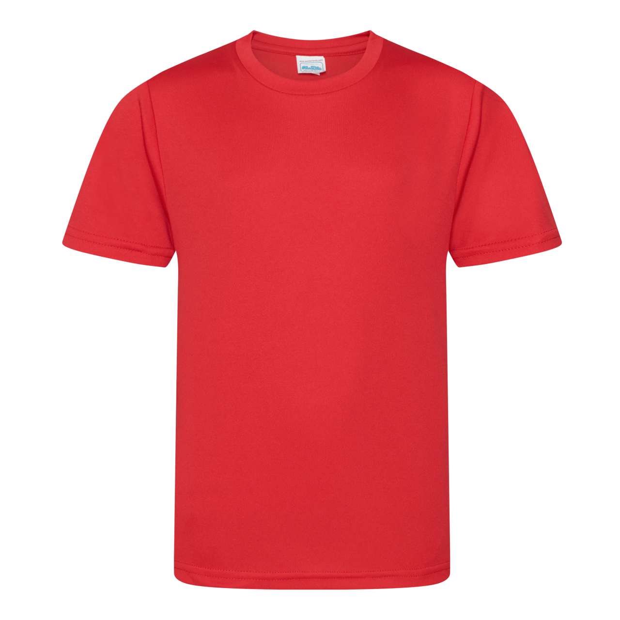 KIDS COOL SMOOTH T - Fire Red - colorimageurl