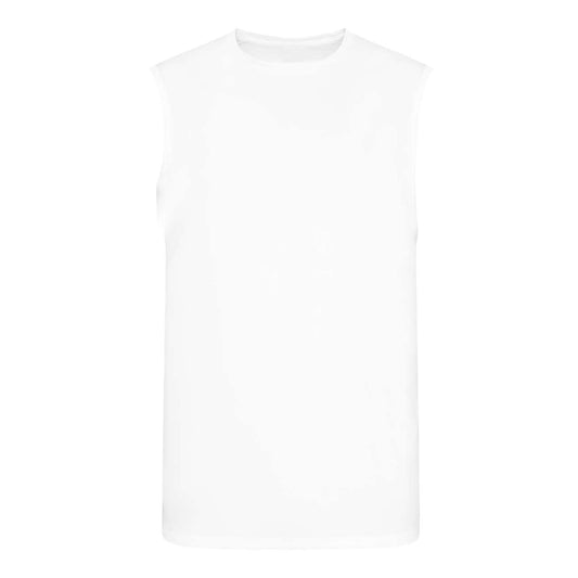 MENS COOL SMOOTH SPORTS VEST - Arctic White - colorimageurl
