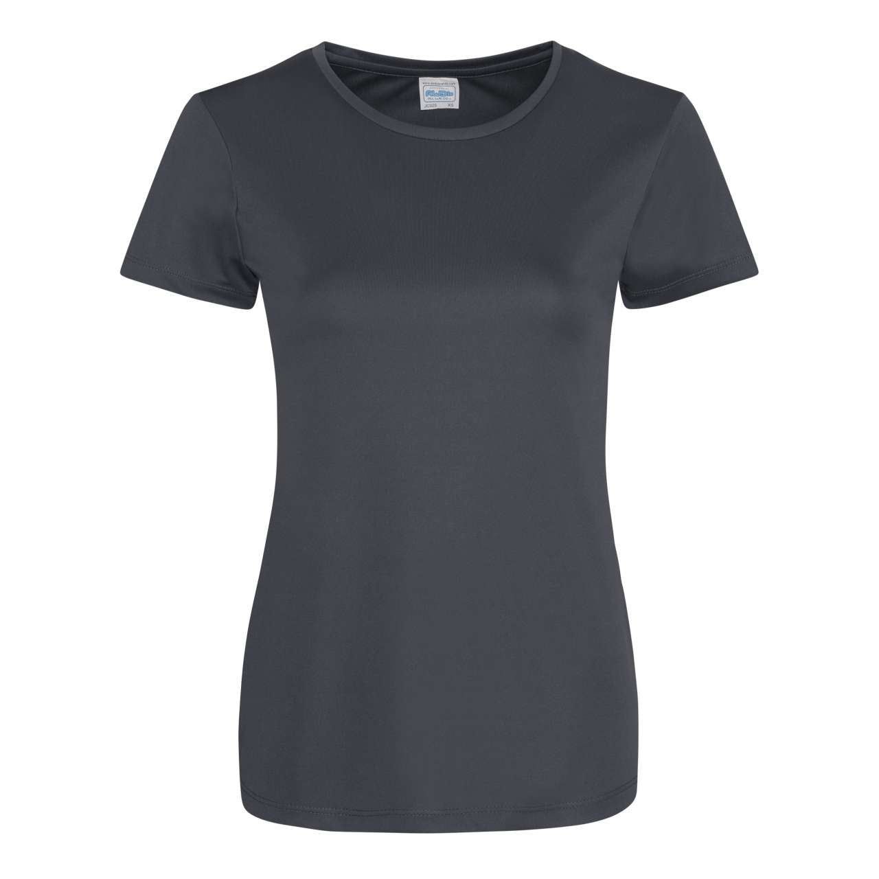 WOMEN'S COOL SMOOTH T - Charcoal - colorimageurl