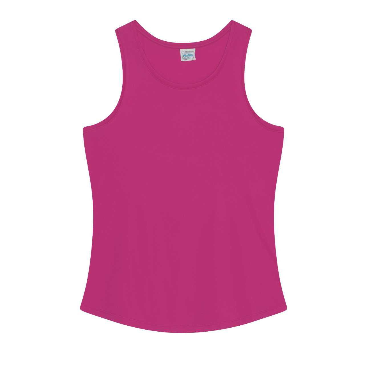 WOMEN'S COOL SMOOTH SPORTS VEST - Hot Pink - colorimageurl