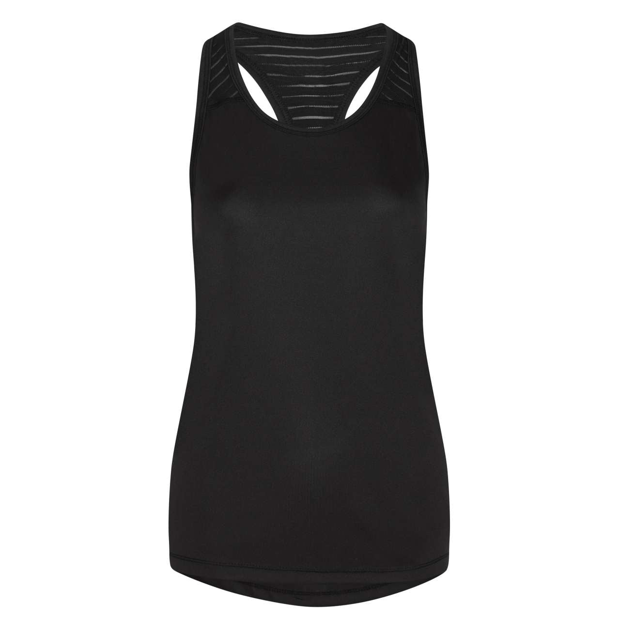 WOMEN'S COOL SMOOTH WORKOUT VEST - Jet Black/Jet Black - colorimageurl