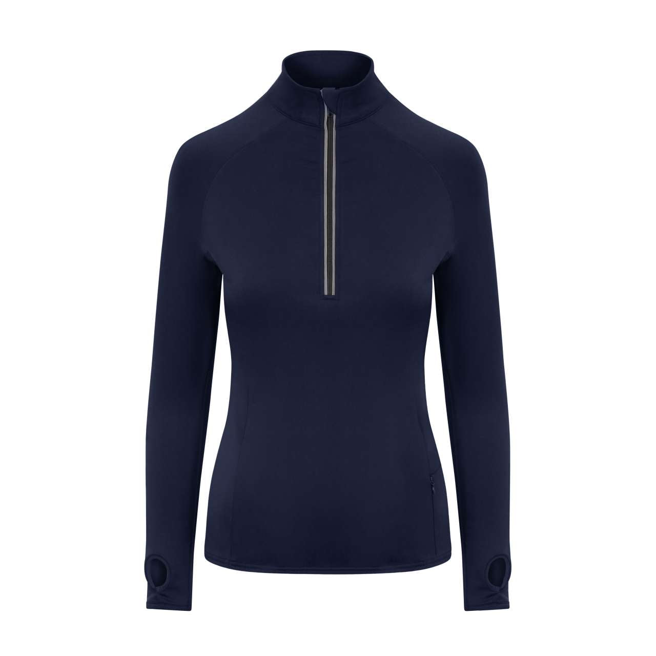 WOMEN'S COOL FLEX 1/2 ZIP TOP - French Navy - colorimageurl
