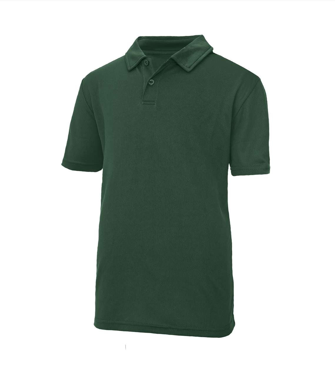 KIDS COOL POLO - Bottle Green - colorimageurl
