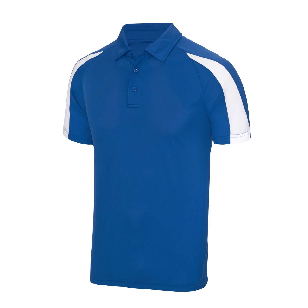 CONTRAST COOL POLO - Royal Blue/Arctic White - colorimageurl