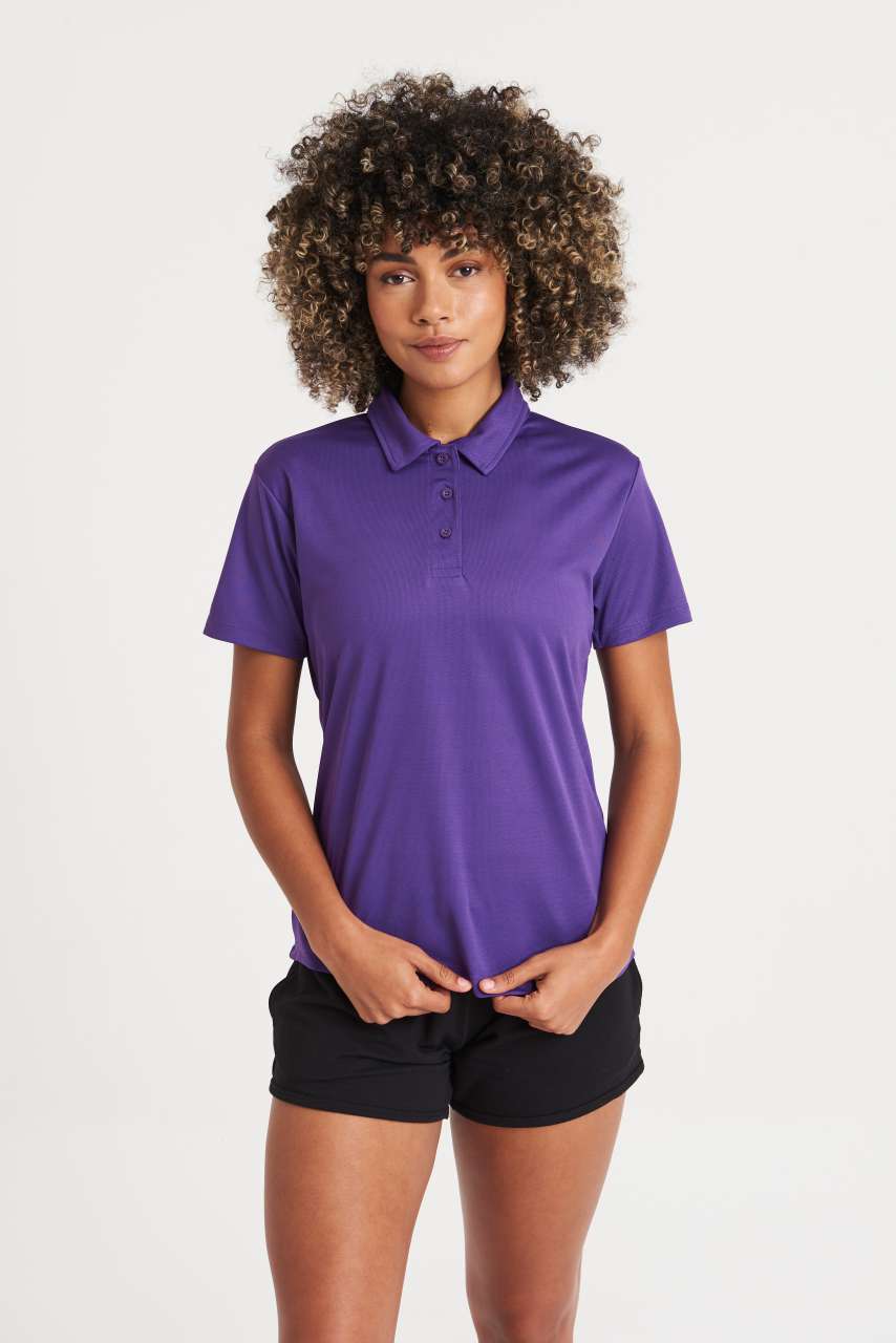 WOMEN'S COOL POLO - Burgundy - modelimageurl