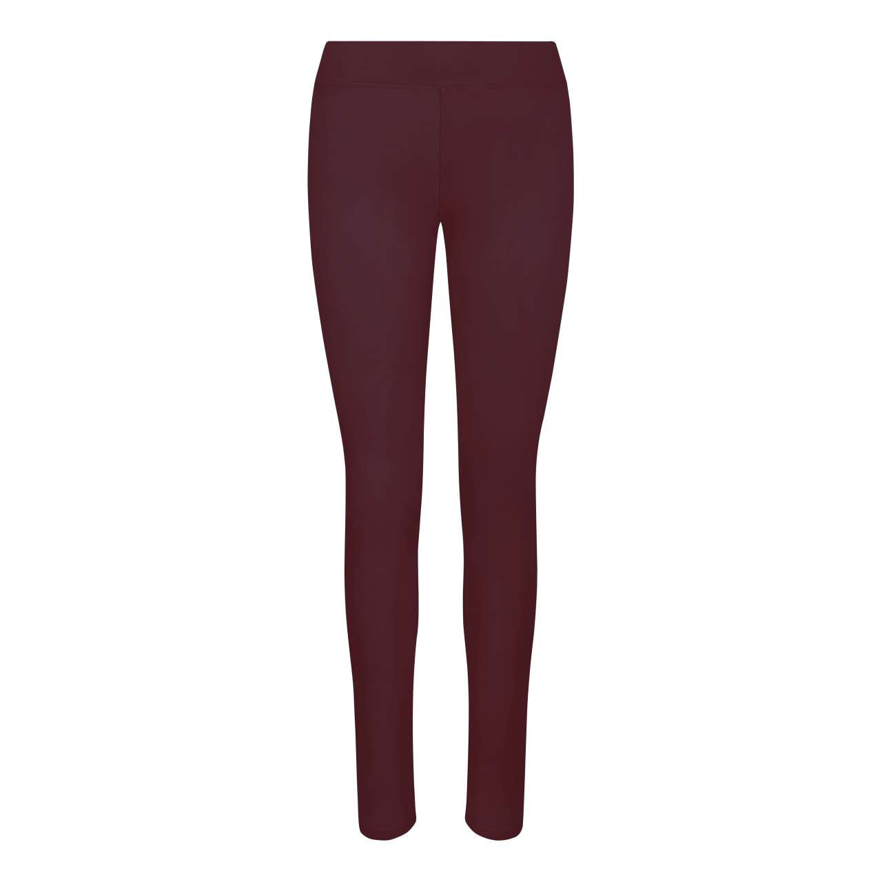 WOMEN'S COOL WORKOUT LEGGING - Burgundy - colorimageurl