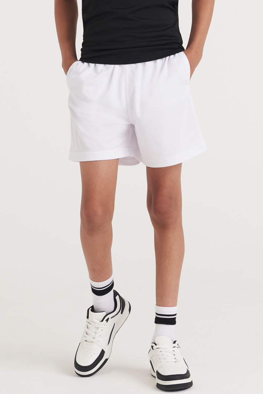 KIDS COOL SHORT - Arctic White - modelimageurl