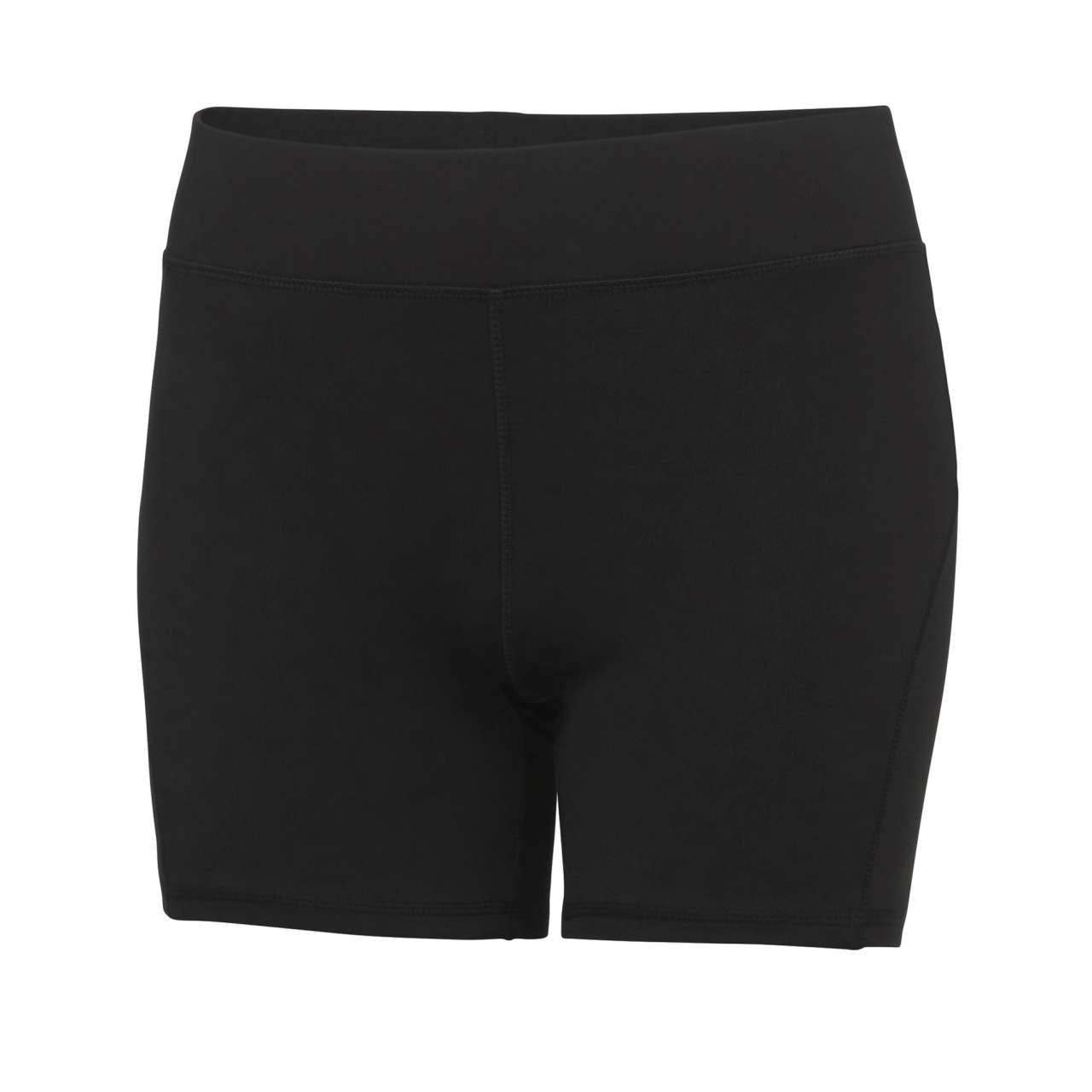 WOMEN'S COOL TRAINING SHORTS - Jet Black - colorimageurl