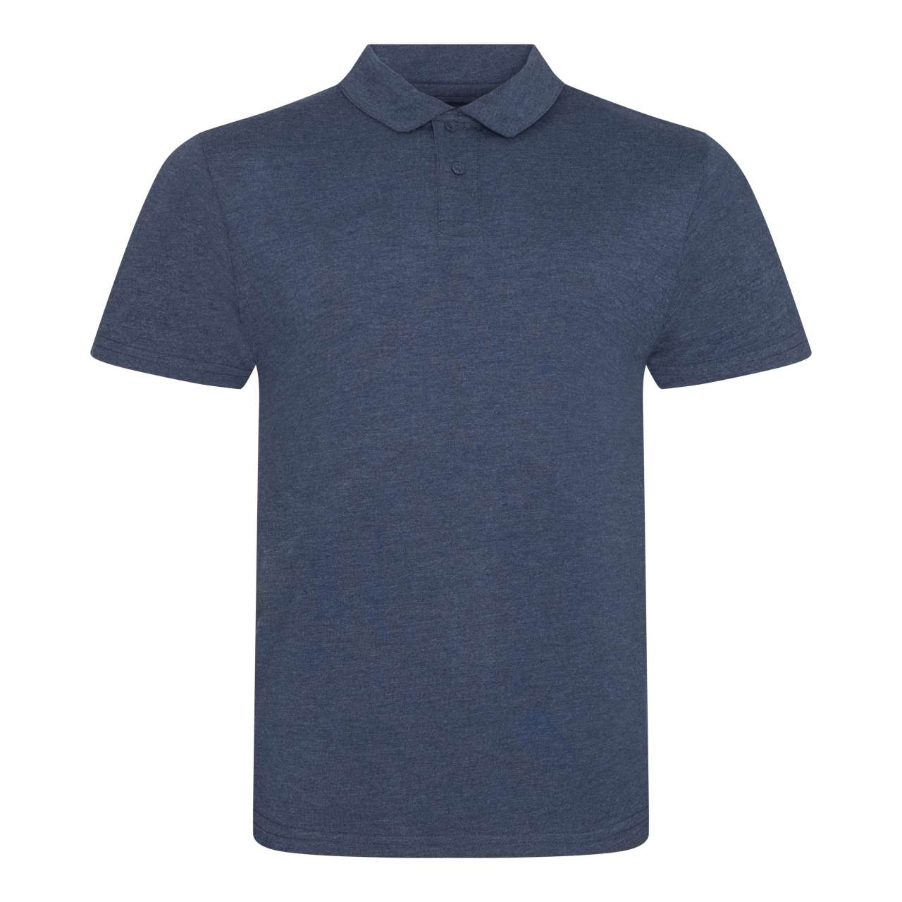 TRI-BLEND POLO - Heather Navy - colorimageurl