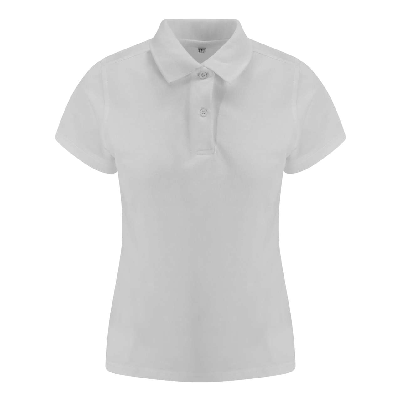 WOMEN'S STRETCH POLO - White - colorimageurl