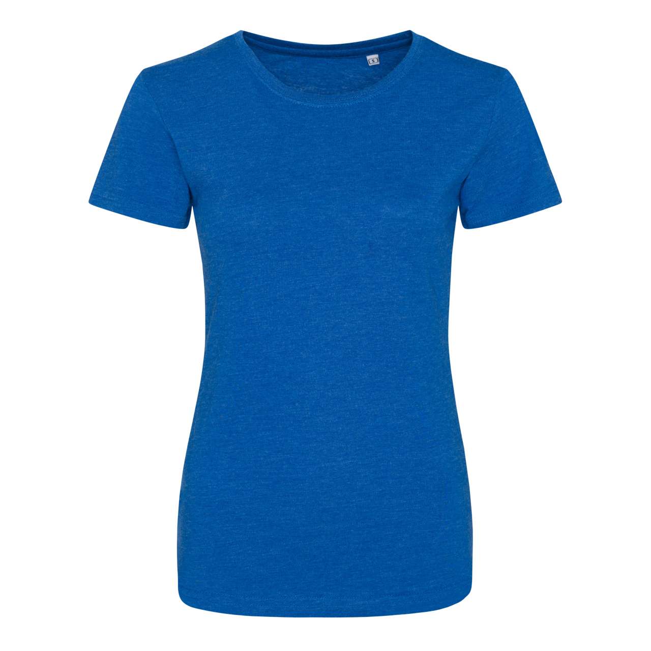 WOMEN'S TRI-BLEND T - Heather Royal - colorimageurl