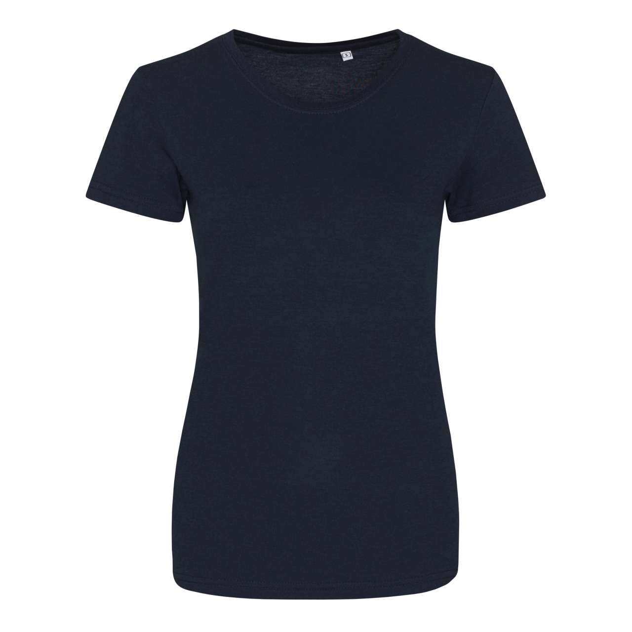 WOMEN'S TRI-BLEND T - Solid Navy - colorimageurl