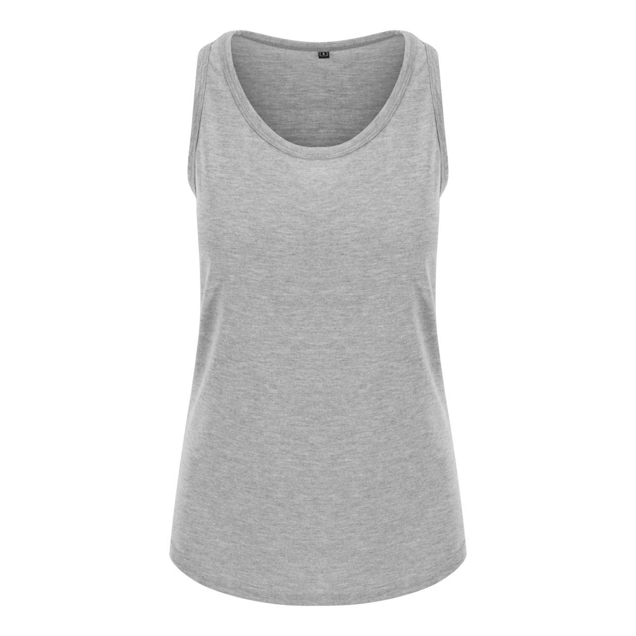 WOMEN'S TRI-BLEND VEST - Solid White - modelimageurl