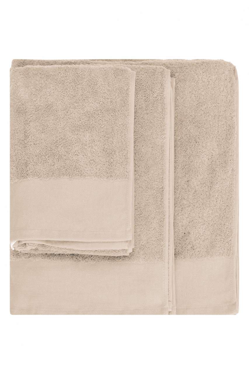 ORGANIC BATH TOWEL - Linen - colorimageurl