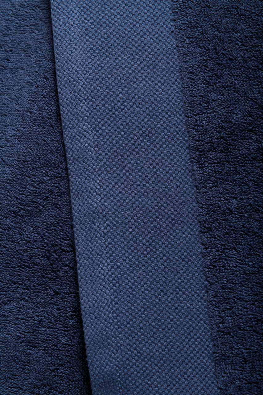 ORGANIC BATH TOWEL - Navy - colorimageurl