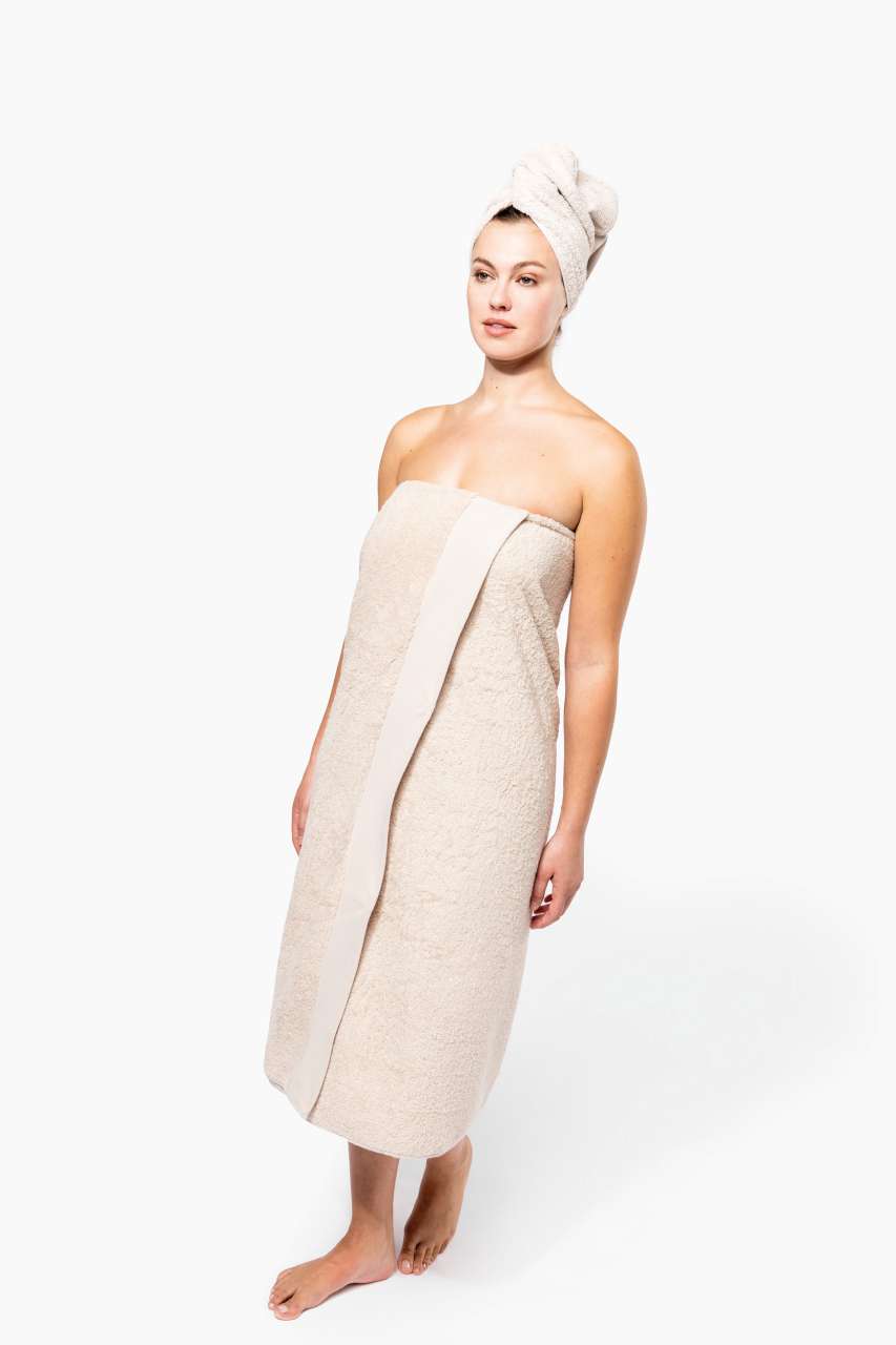 ORGANIC BEACH TOWEL - Iron Grey - modelimageurl