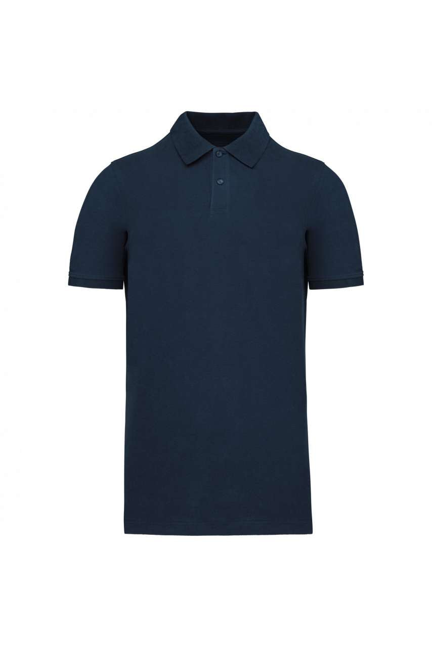 MEN'S ORGANIC 180 PIQUÉ POLO SHIRT - Navy - colorimageurl