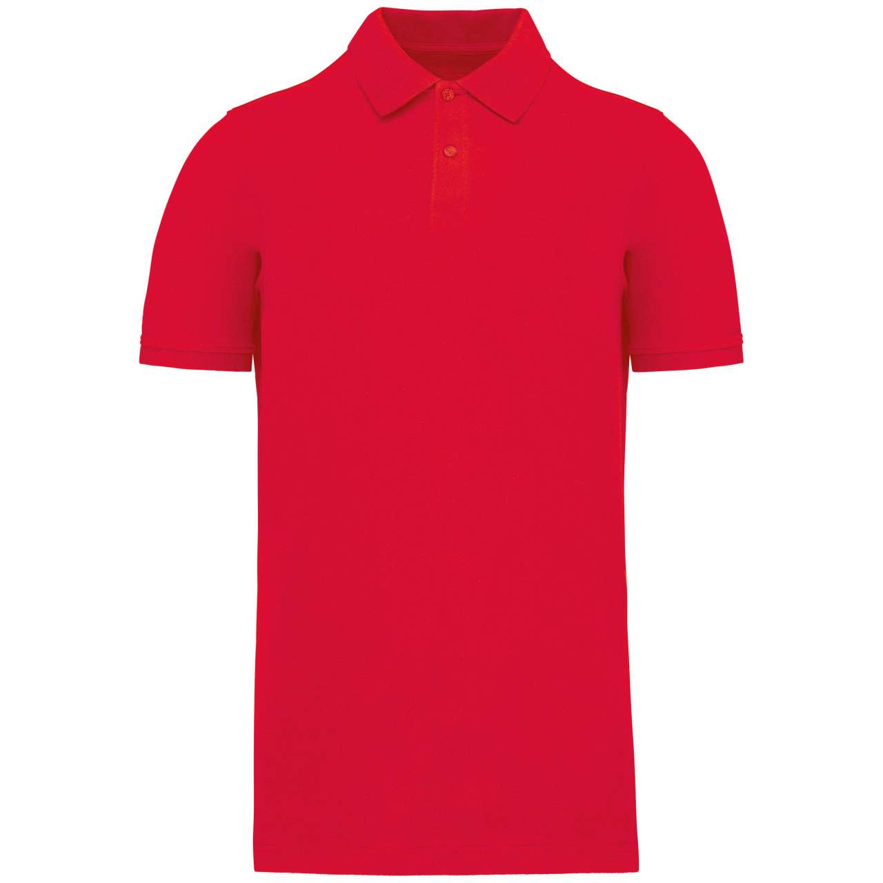 MEN'S ORGANIC 180 PIQUÉ POLO SHIRT - Red - colorimageurl