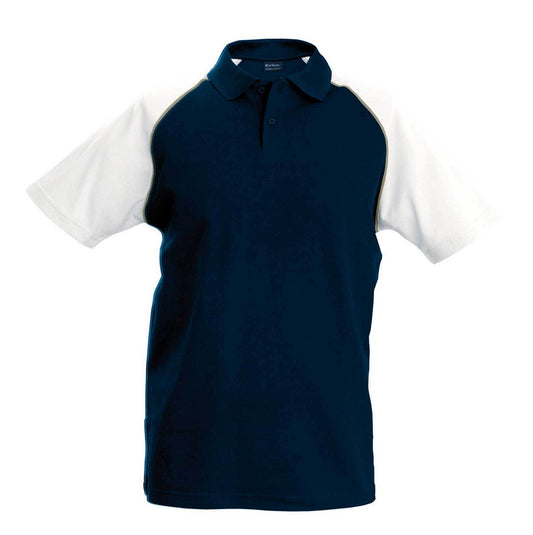 BASEBALL - SHORT-SLEEVED POLO SHIRT - Navy/White - Main