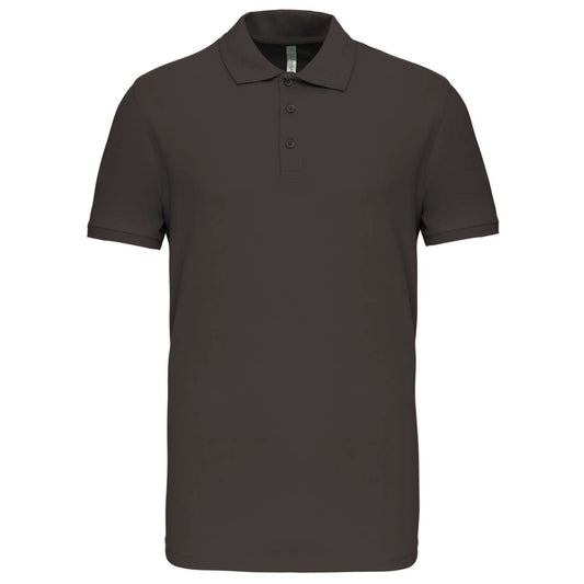 MIKE - MEN'S SHORT-SLEEVED POLO SHIRT - Dark Grey - Main