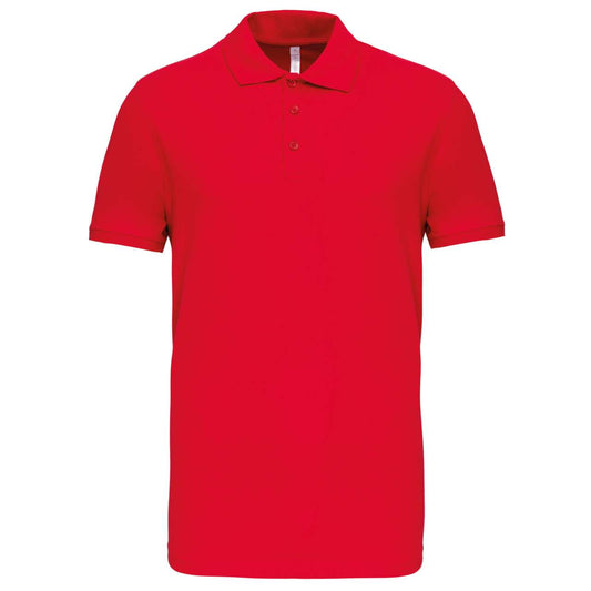 MIKE - MEN'S SHORT-SLEEVED POLO SHIRT - Red - Main