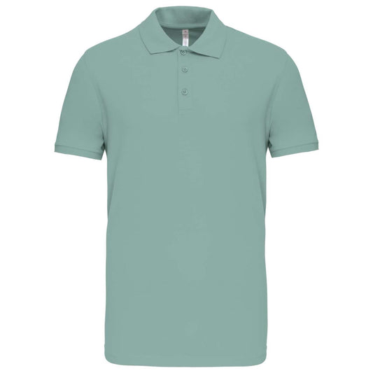 MIKE - MEN'S SHORT-SLEEVED POLO SHIRT - Sage - Main