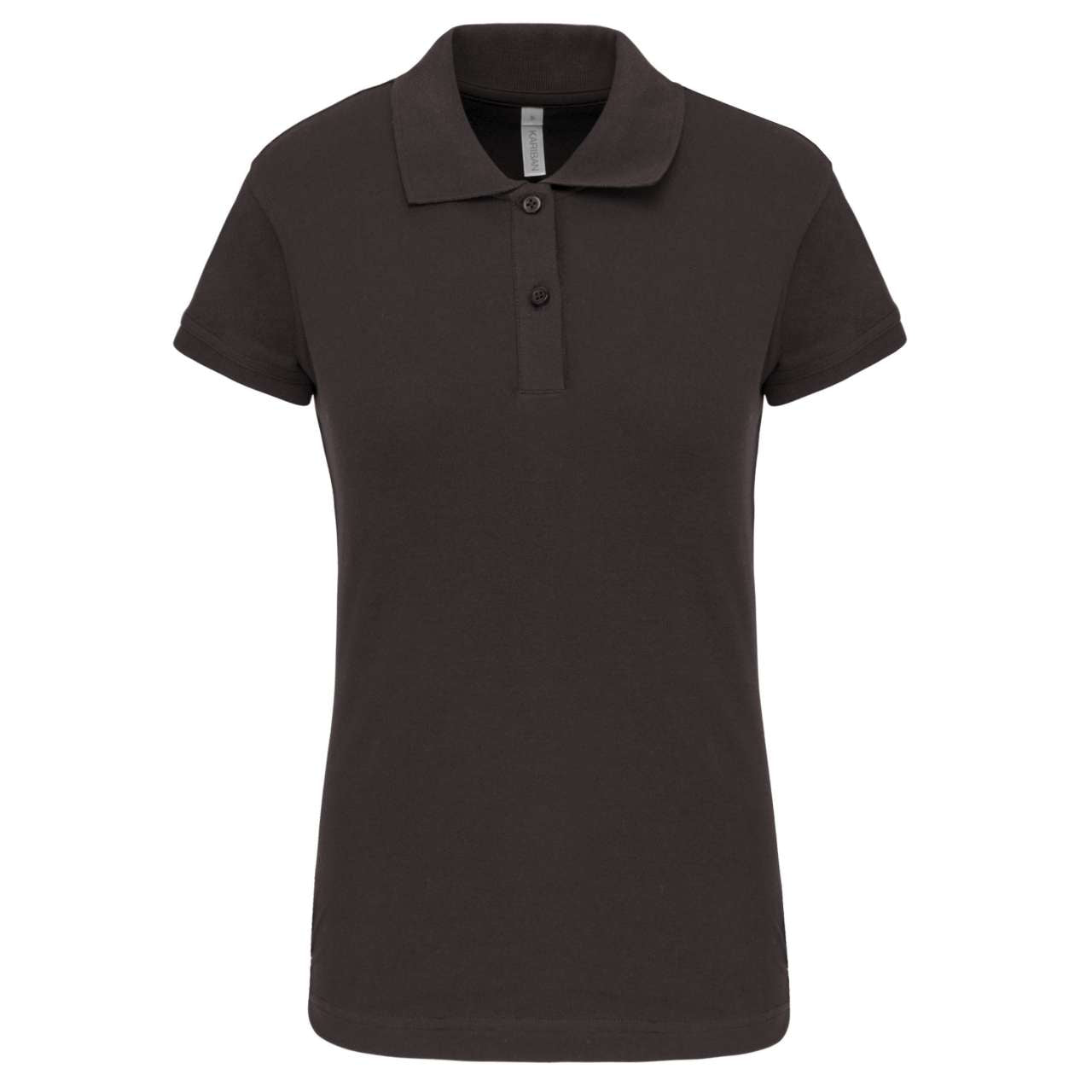 BROOKE - LADIES' SHORT-SLEEVED POLO SHIRT - Dark Grey - Main