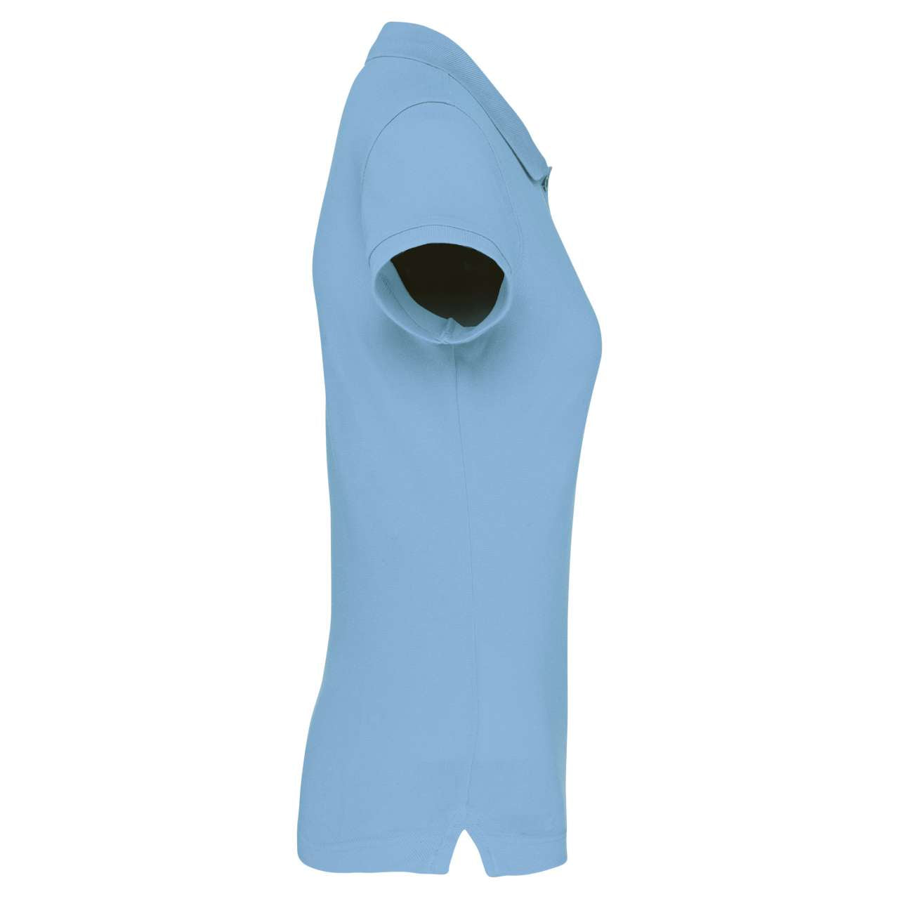 LADIES' SHORT-SLEEVED POLO SHIRT - Sky Blue - Additional