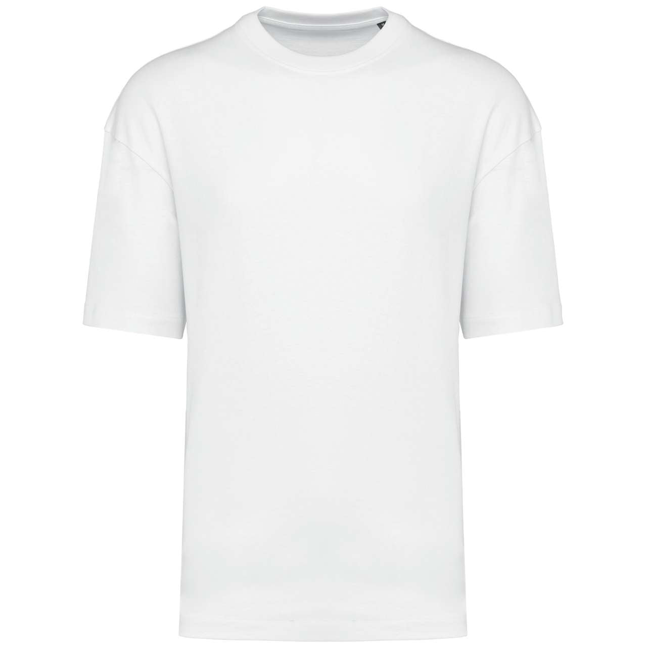 OVERSIZED SHORT SLEEVE UNISEX T-SHIRT - White - colorimageurl