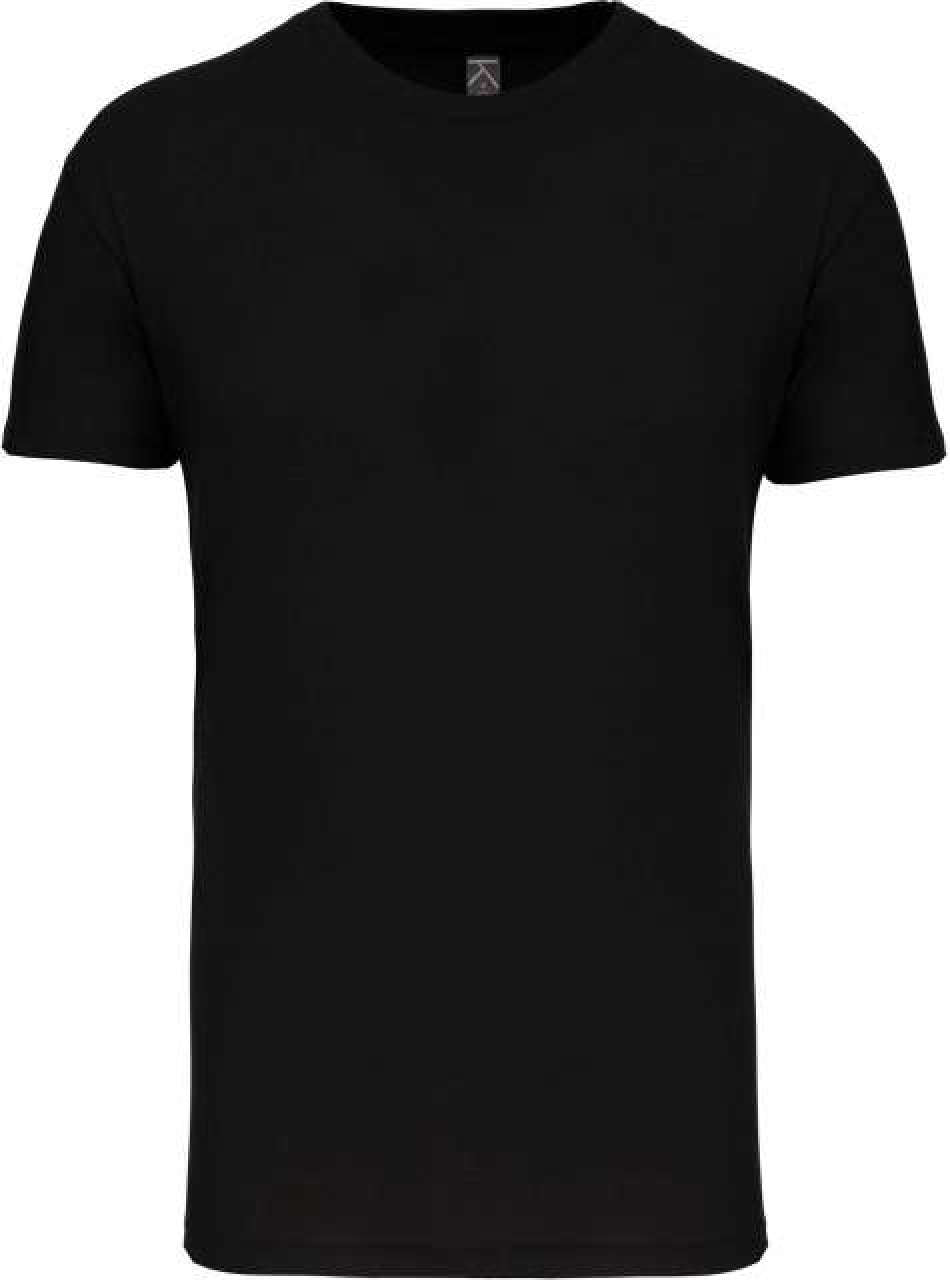 BIO150IC MEN'S ROUND NECK T-SHIRT - Black - colorimageurl