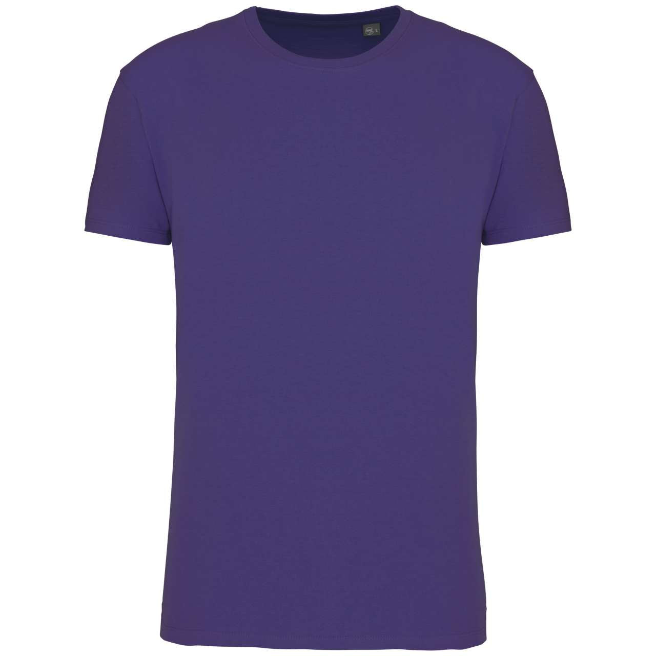 BIO150IC MEN'S ROUND NECK T-SHIRT - Deep Purple - colorimageurl