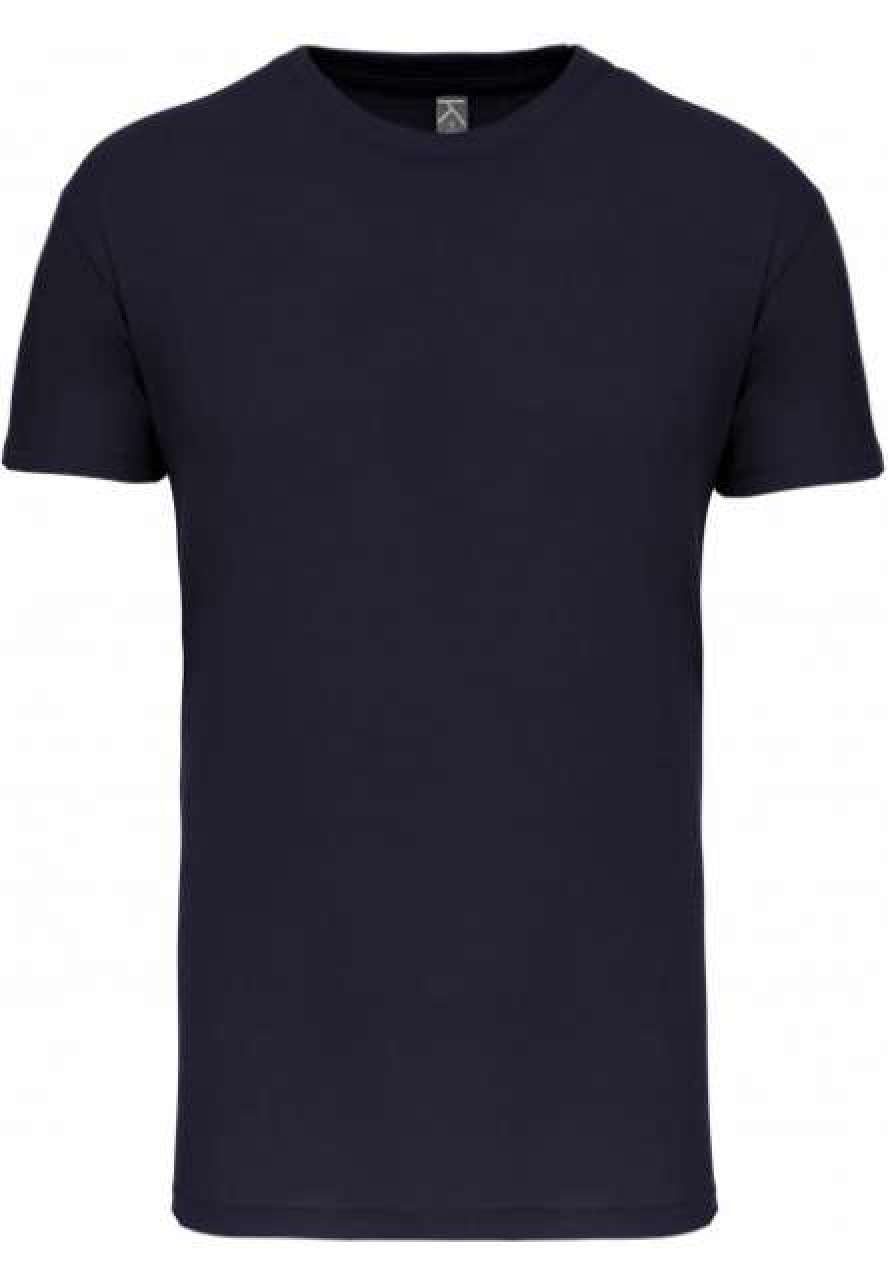 BIO150IC MEN'S ROUND NECK T-SHIRT - Navy - colorimageurl