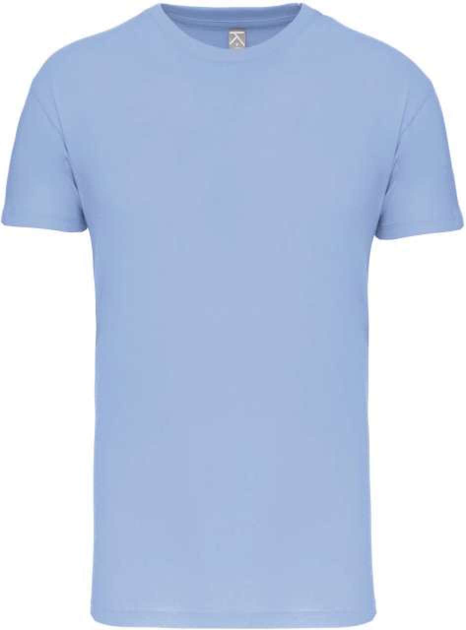BIO150IC MEN'S ROUND NECK T-SHIRT - Sky Blue - colorimageurl