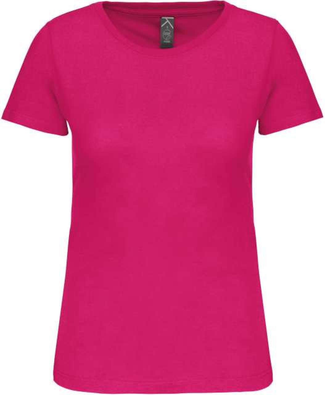 LADIES' BIO150IC CREW NECK T-SHIRT - Fuchsia - colorimageurl