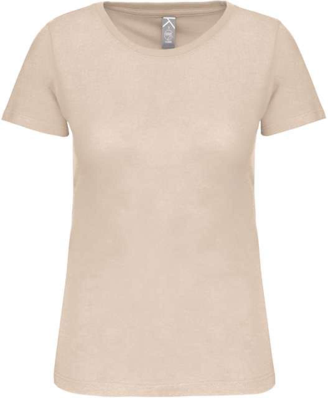LADIES' BIO150IC CREW NECK T-SHIRT - Light Sand - colorimageurl