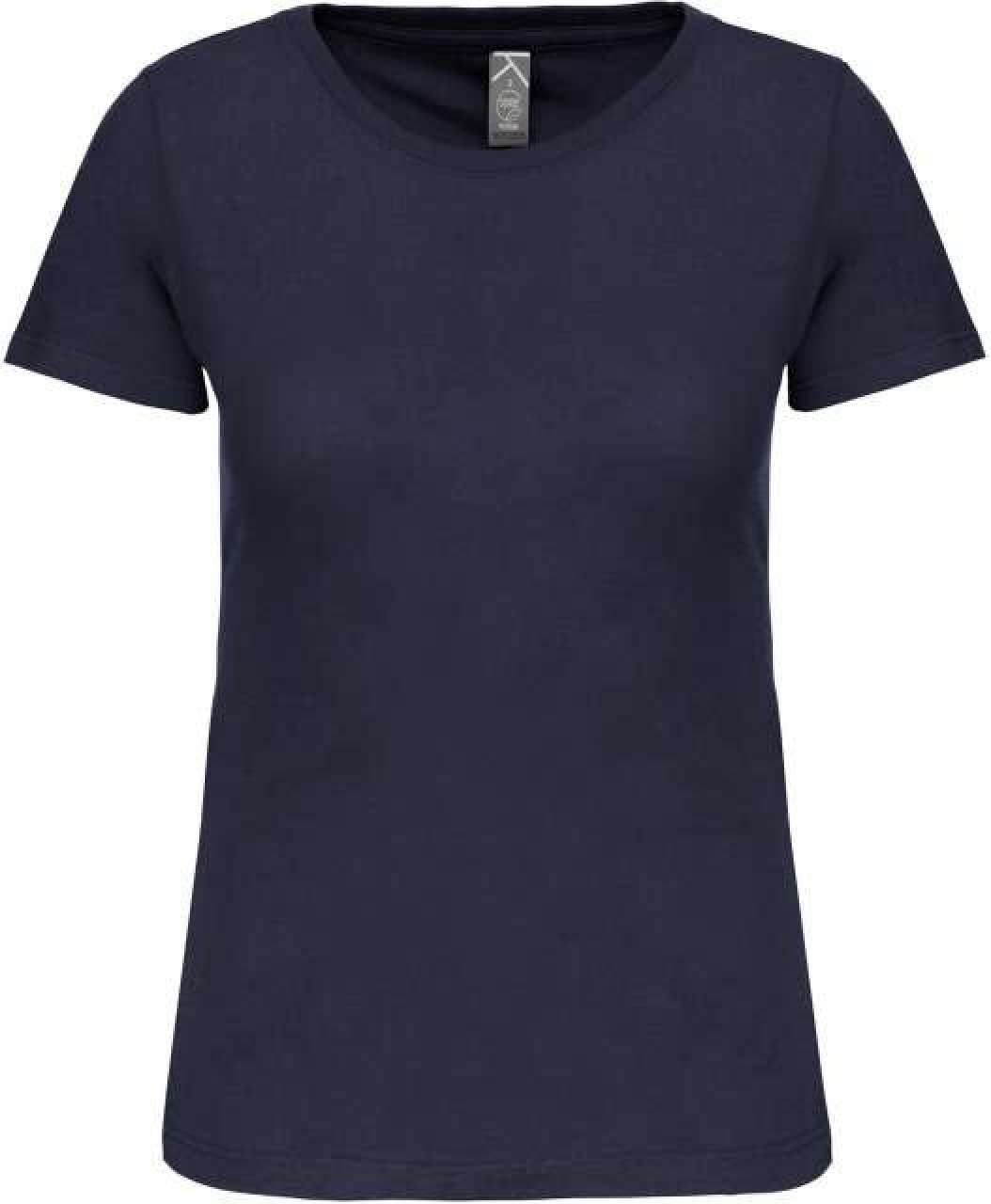 LADIES' BIO150IC CREW NECK T-SHIRT - Navy - colorimageurl
