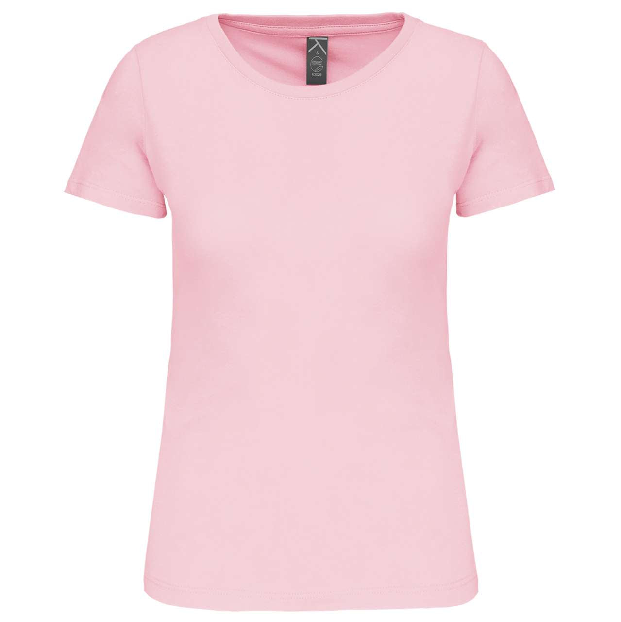 LADIES' BIO150IC CREW NECK T-SHIRT - Pale Pink - colorimageurl