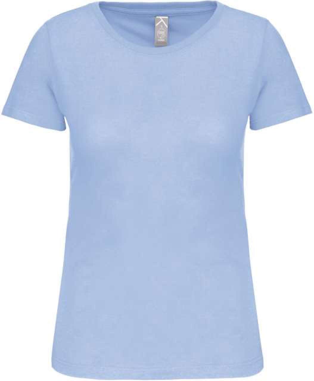 LADIES' BIO150IC CREW NECK T-SHIRT - Sky Blue - colorimageurl