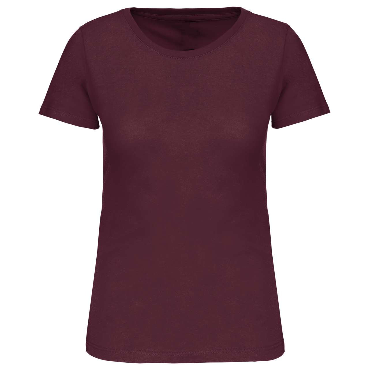 LADIES' BIO150IC CREW NECK T-SHIRT - Wine - colorimageurl