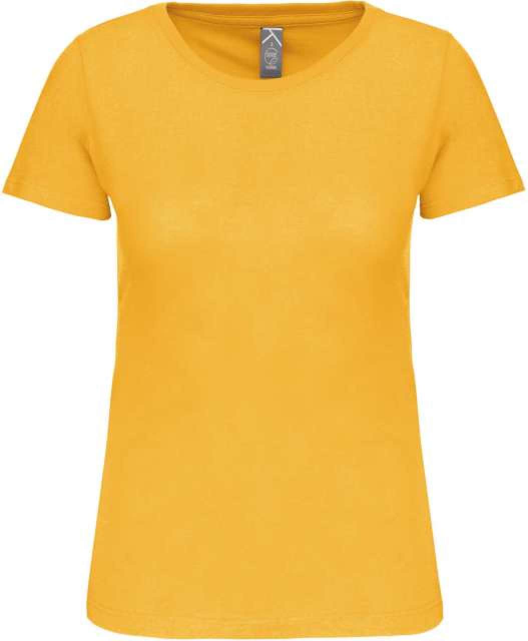 LADIES' BIO150IC CREW NECK T-SHIRT - Yellow - colorimageurl